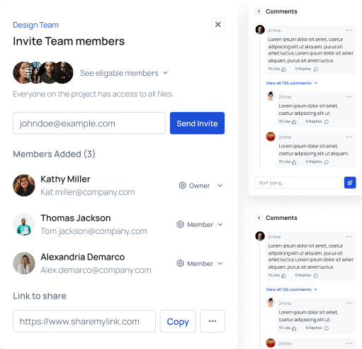 winly.io lets you message your team members as you manage your projects